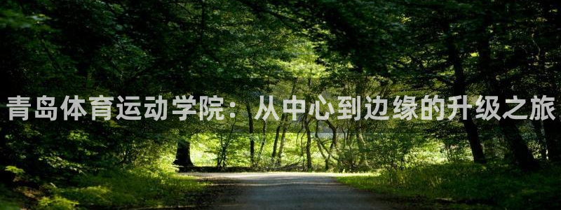 yy易游官方正版app五金厂：青岛体育运动学院：从中