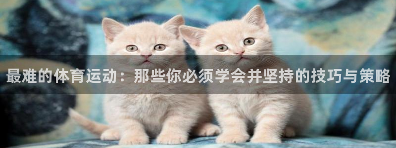 yy易游官方正版app集团官网首页网址：最难的体育运