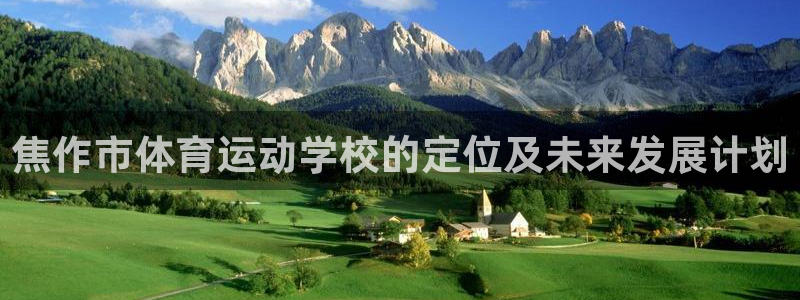 yy易游官网下载软件：焦作市体育运动学校的定位及未来发展计划