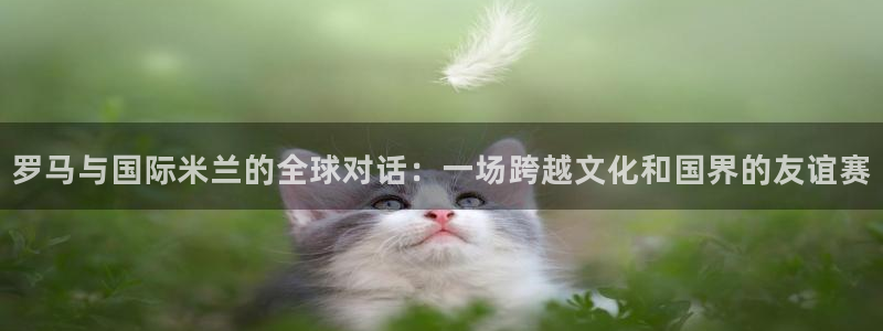 360体育直播在线观看中超直播：罗马与国际米兰的全球对话：一场跨越文化和国界的友谊赛